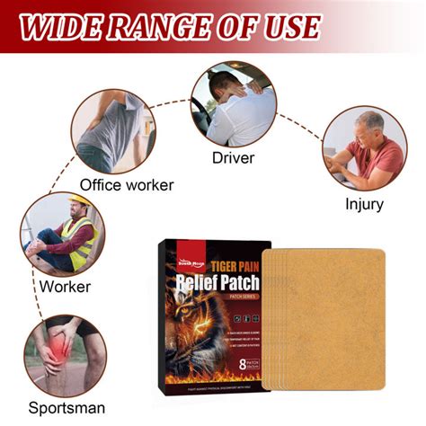 Tiger Joint Pain Relief Stickers Effectively Relieve Fatigue Soreness