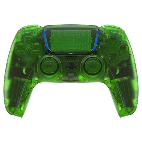 GOAT Transparent Green Custom PS5 Controller – GOAT Customs