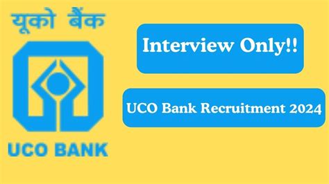 UCO Bank Recruitment 2024 Manager Officer Vacancy Apply Online At