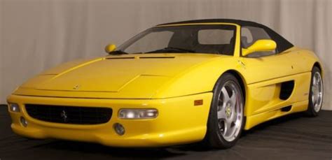 Find used 1995 Ferrari 355 Spider Fly Yellow 6 Speed in Monterey, California, United States, for ...