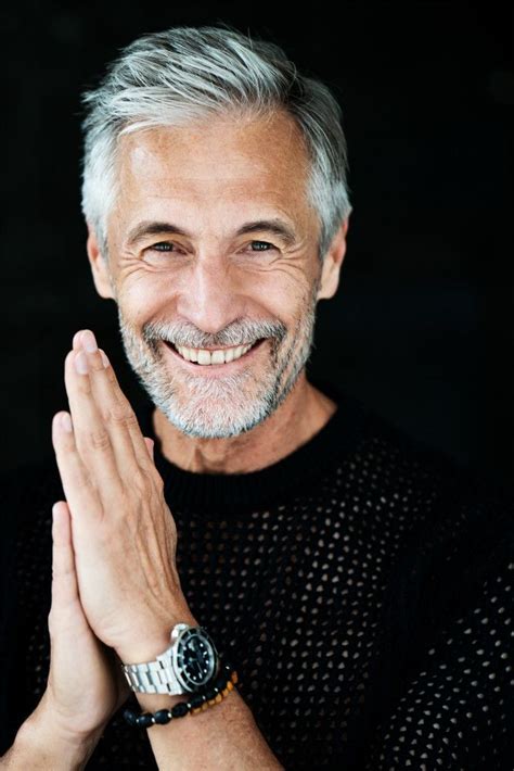 Andreas Von Tempelhof Older Male Models Male Models Poses Mens Grey Hairstyles Haircuts For