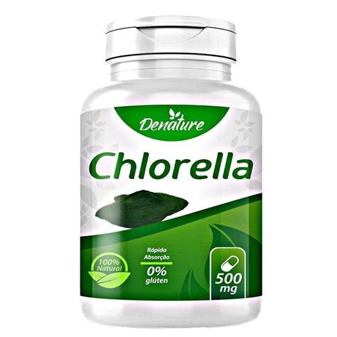 Chlorella Mg C Psulas Clorela Proteina Rico Em Vitamina C