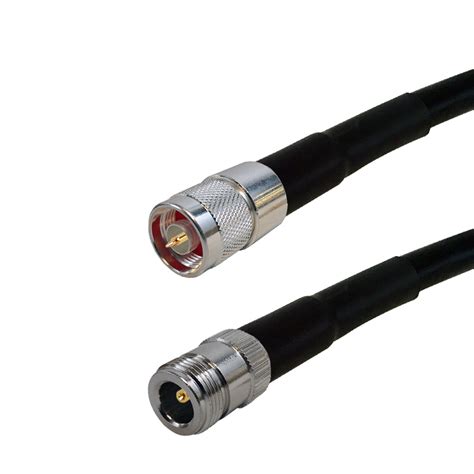 Premium Phantom Cables Lmr 600 N Type Male To N Type Female Cable