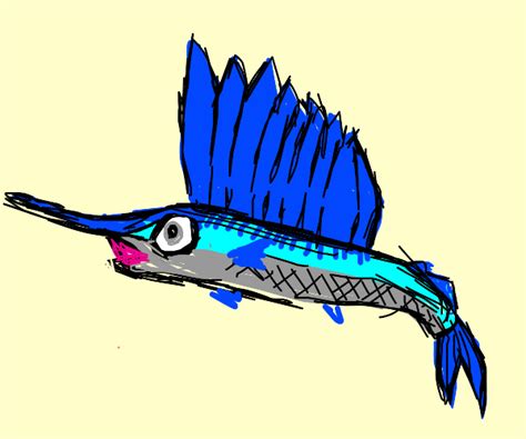 Baby Sailfish - Drawception