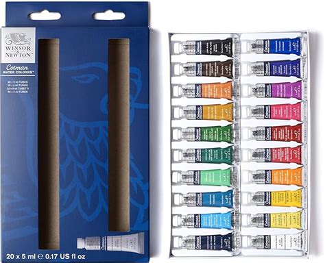 Winsor Newton Cotman Watercolor Paint Set Colors Ml Oz