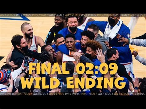 Final Wild Ending Celtics Vs Knicks Thriller In Msg Youtube