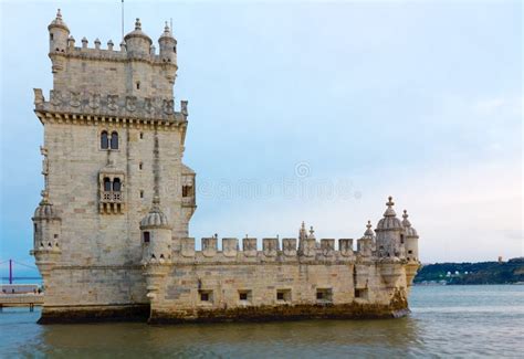 Torretta Di Belem Torre De Belem Lisbona Portogallo Fotografia