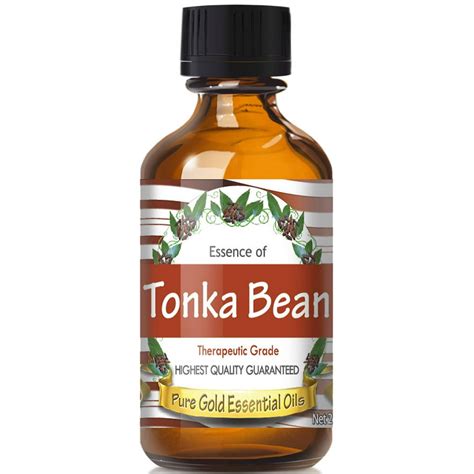 Pure Gold Tonka Bean Absolute Essential Oil 100 Natural And Undiluted