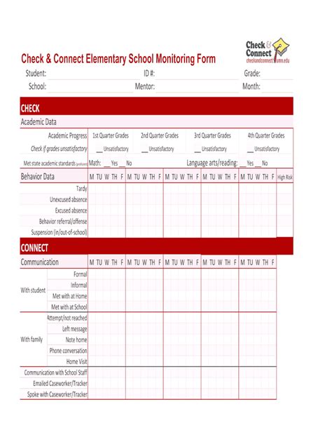 School Monitoring Form Fill Online Printable Fillable Blank Pdffiller