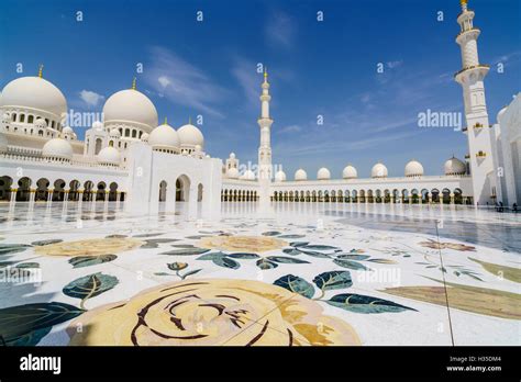 Gran Mezquita De Sheikh Zayed Abu Dhabi Emiratos Rabes Unidos