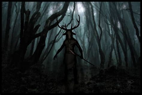 Hircine By Ravengerx On Deviantart Herne The Hunter Herne Dark Warrior