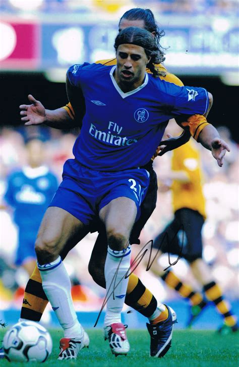 Signed Hernan Crespo Chelsea Photo - Its Signed Memorabilia