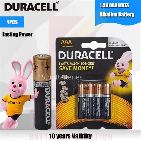 Duracell Alkaline Battery Aa Aaa V D Lazada