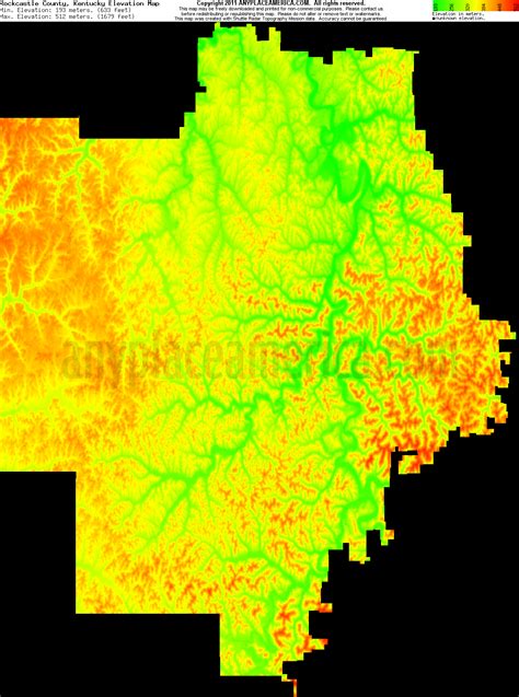 Rockcastle County Ky Map