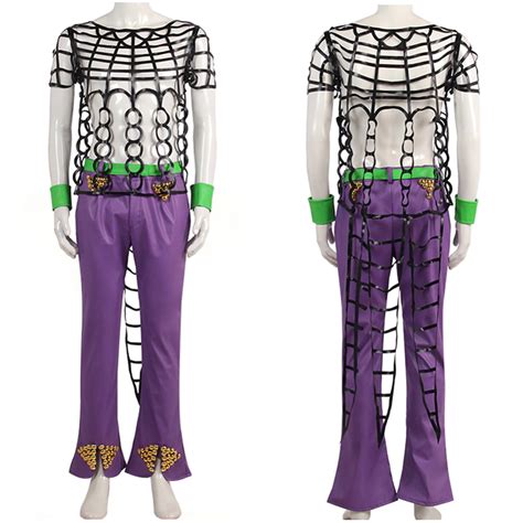 Jojo‘s Bizarre Adventure Diavolo Outfits Halloween Carnival Suit