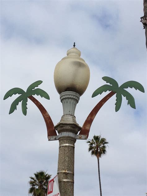 San Diego Street Light Street Light Street Lamp Lamp Post