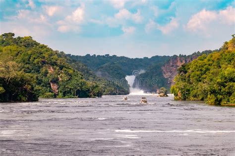 Scenic View Murchison Falls And Uhuru Waterfall In Murchison Falls In