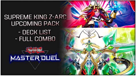 Supreme King Z ARC Odd Eyes Deck Arcray Dragon Ft Exceed The Pendulum