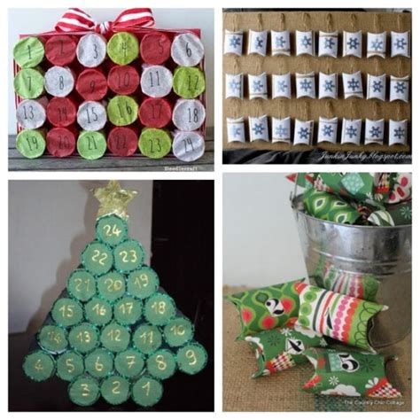 Advent Calendar Ideas You Can Make: advent calendar crafts