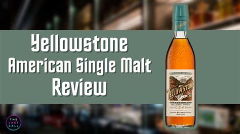 Yellowstone American Single Malt Whiskey Review YouTube