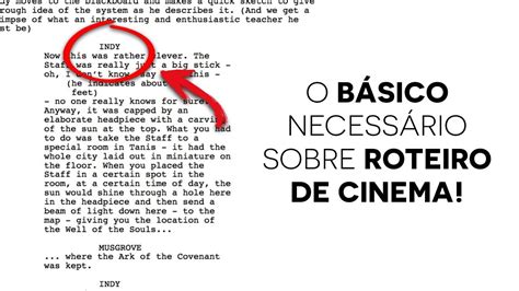 Como Escrever Roteiro De Cinema Esse é O MÍnimo Que Você Precisa Saber