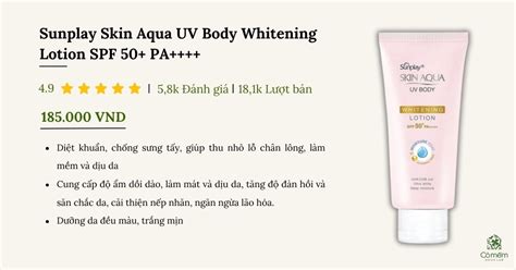 Top Kem Ch Ng N Ng Body I Bi N Cho M A H Hot Nh T