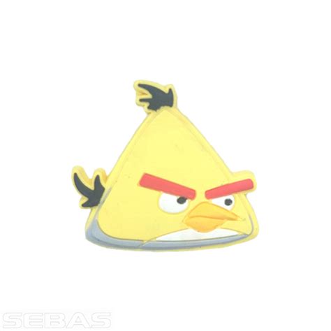 Ручка - кнопка ''Angry Birds Желтая" - Accemob