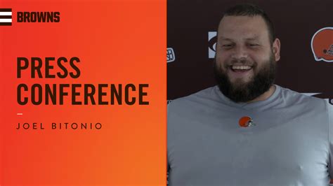 Joel Bitonio Everyday In Practice We Talk About Pushing Each Other