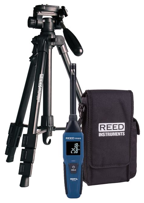 Reed R Kit Data Logging Smart Series Thermo Hygrometer With Tripod