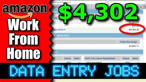 Data Entry Jobs Work From Home Amazon