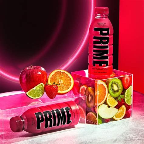 Prime Hydration Drink Tropical Punch Flavor