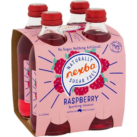 Nexba Sparkling Raspberry Infusion X Ml Woolworths