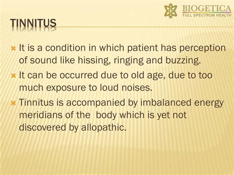 PPT - Cure tinnitus PowerPoint Presentation, free download - ID:7468017