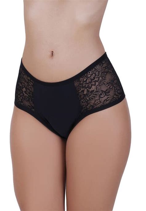 Calcinha Nina Absorvente Concept Lingerie Preto A Partir De R 94 90