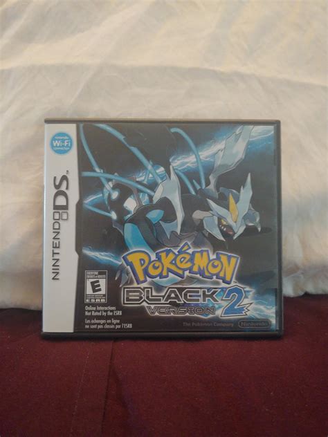 Pokemon Black Version Item Box And Manual Nintendo Ds