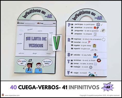 Cómo Enseñar La Conjugación Ejercicios De Verbos Actividades De Verbos Para Niños Juegos Para