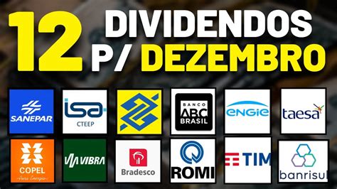 A Es Dividendos Para Dezembro Aten O Nos Valores Taee Trpl