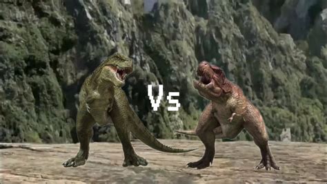 Speckles Vs One Eye Tarbosaurus Vs T Rex Final Battle Youtube