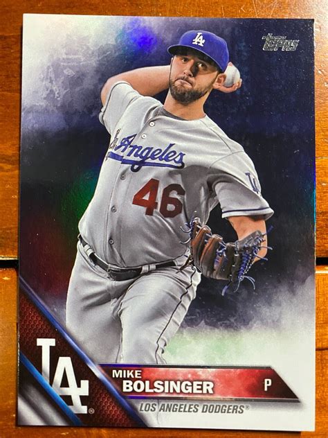 Topps Update Series Rainbow Foil Us Mike Bolsinger For Sale