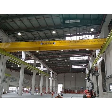 Double Electric K Industrial Eot Crane Max Load Capacity Ton At