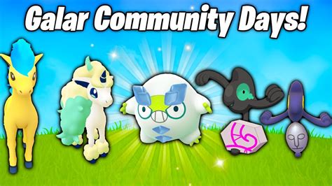 New Galar Community Days Coming To Pokemon Go Ponyta Community Day