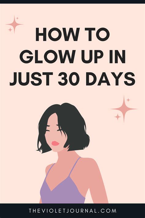 How To Glow Up In Just 30 Days Day Glow Self Care Activities Self