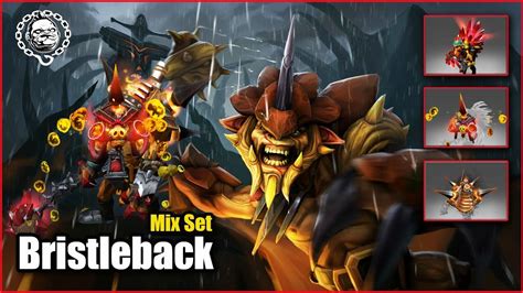 DOTA 2 BRISTLEBACK EPIC BEST MIX SET Blastforge Exhaler Of The Crimson