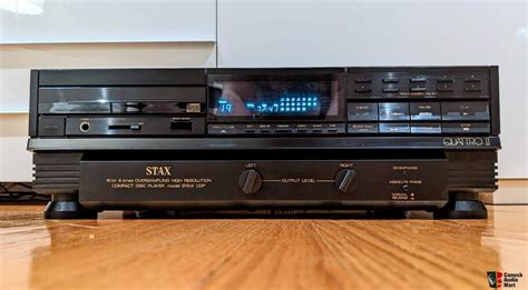 Stax Quattro II High End CD Player Fully Tested Works 100