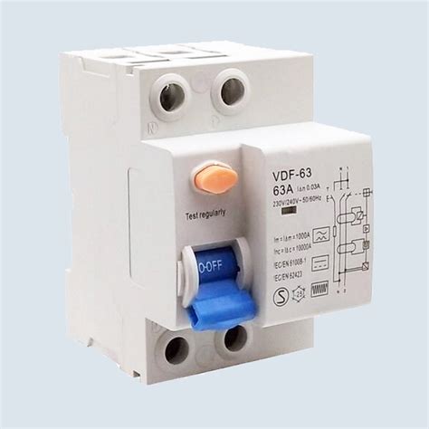 VDF Type B RCCB RCD For Protection In EV Charging Stations