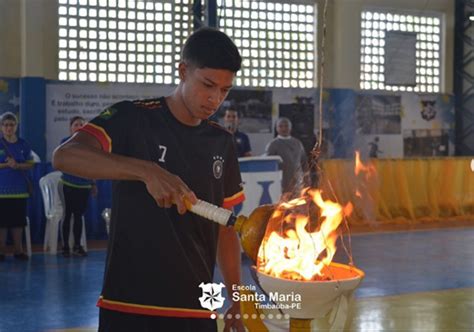 Escola Santa Maria Em Timba Ba Iniciou Os Jogos Internos Coisas