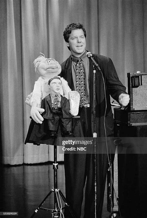 Ventriloquist Jeff Dunham Performs On April 6 1990 News Photo