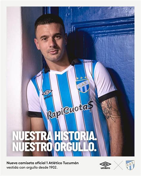 Nova camisa do Atlético Tucumán 2023 2024 Umbro MDF