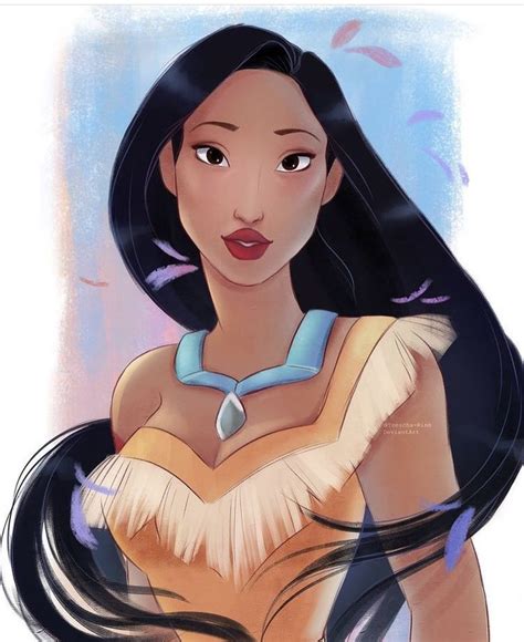 Disney Princess Pocahontas Illustration