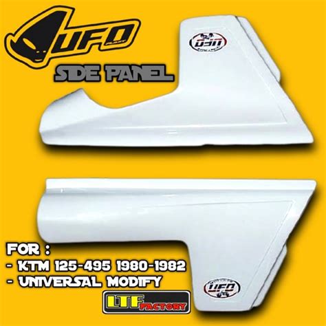 Jual KTM 125 250 300 350 390 420 495 1980 1981 1982 UFO Side Panel